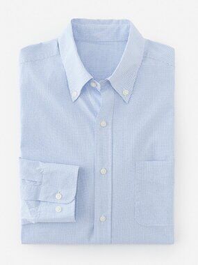 J McLaughlin Belvedere Cotton Shirt in Graphic Check NEW